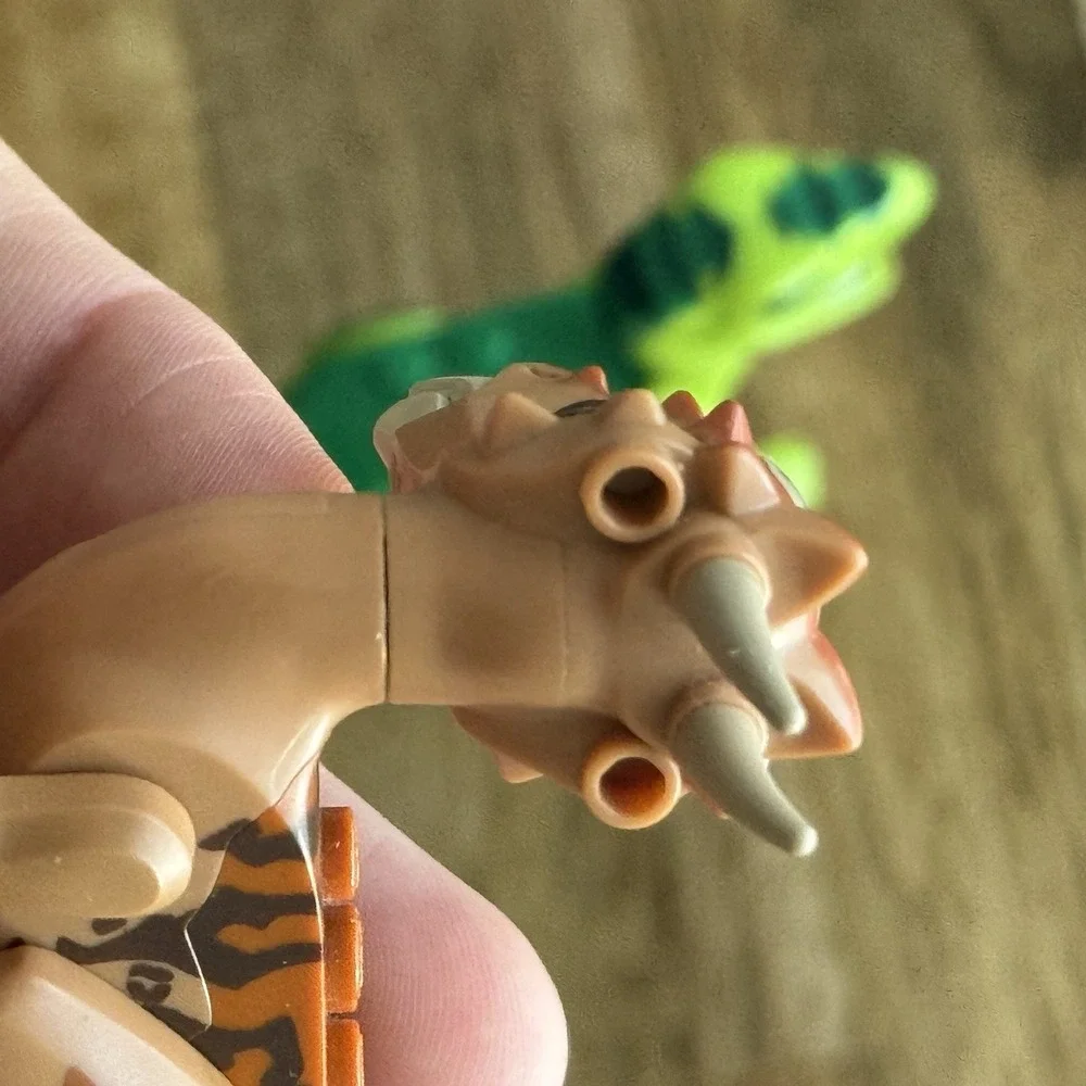 LEGO Jurassic World Stygimoloch Breakout -Dinosaur Escape Raptor FIGURES ONLY